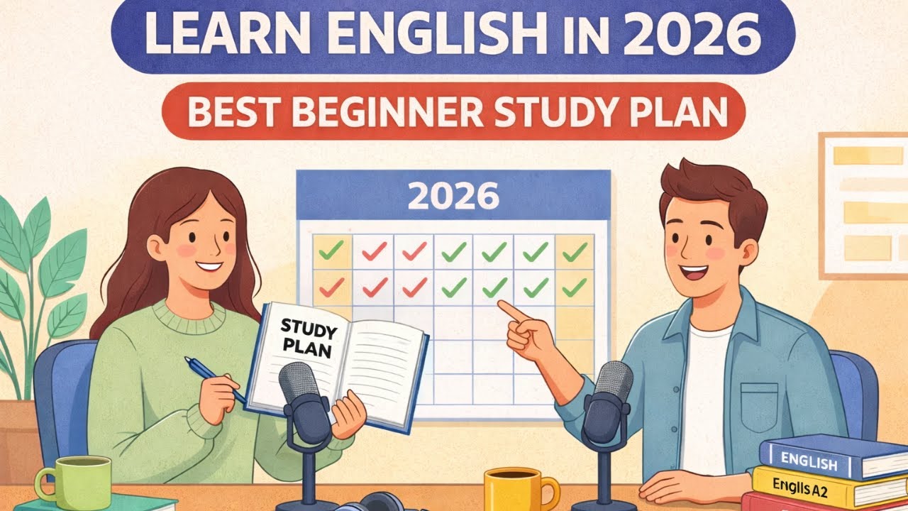 Learn English in 2026 (A1–A2) | Best Beginner Study Plan | Easy English