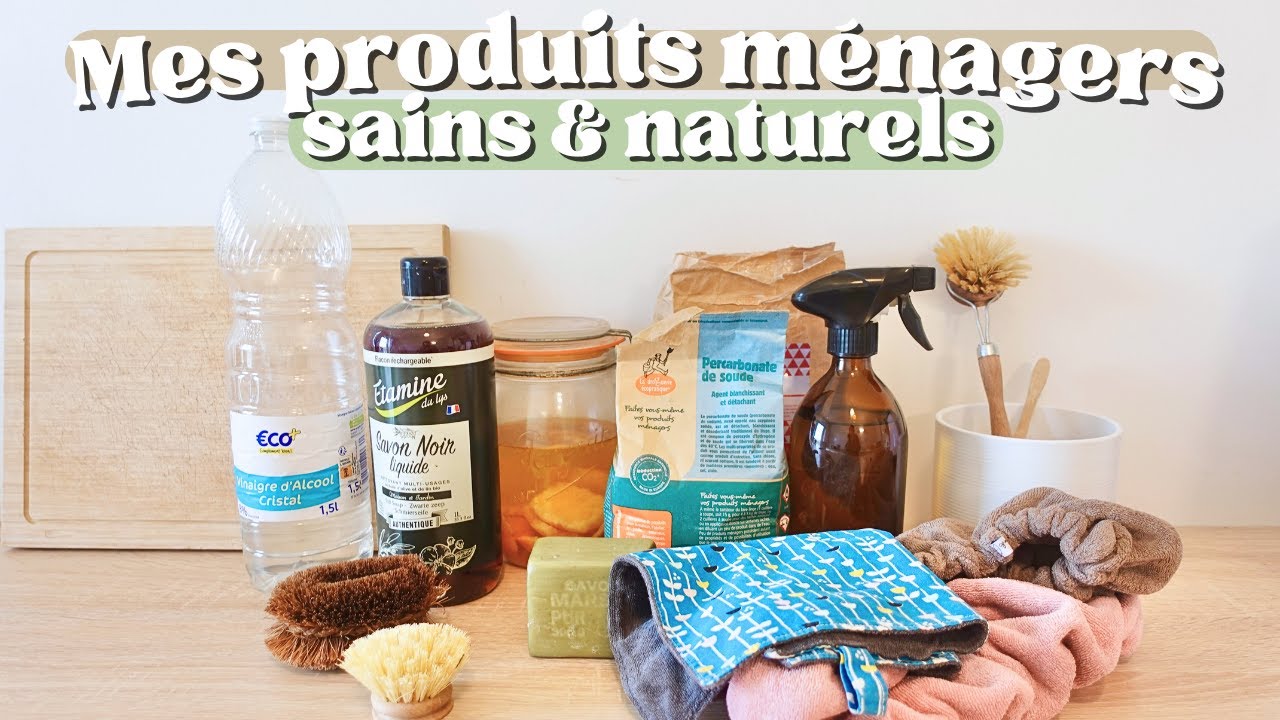 Mes produits d'entretien 🌱 Economiques & écologiques | Bases + accessoires