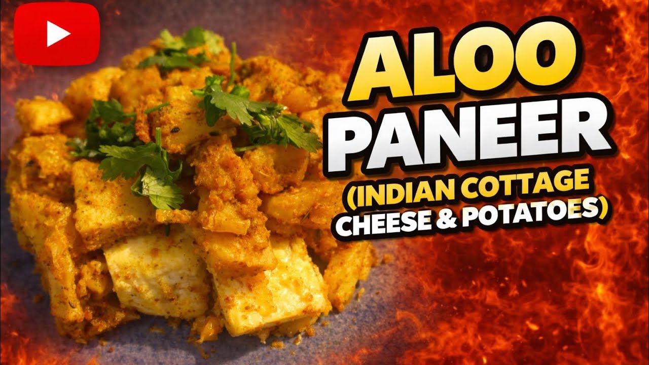Aloo Paneer Recipe (Indian Cottage Cheese with Potatoes Masala)