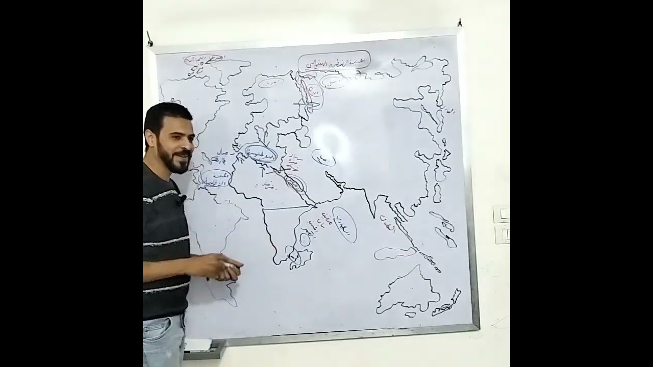 مراجعة على اول درس ونص جغرافيا للوحدة الأولى الصف الثالث الاعدادي 