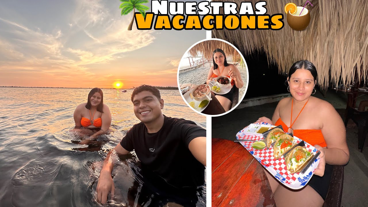 NUESTRAS VACACIONES EN LA PLAYA 🏝️ SOLOS COMO ESPOSOS 😍