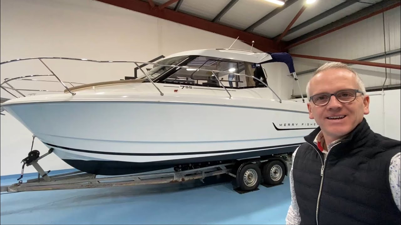 2014 Merry Fisher 755 with Evinrude 150HP E-Tec Outboard — Review & Walkthrough