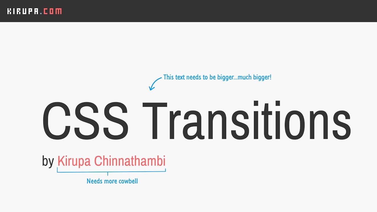 CSS Transitions