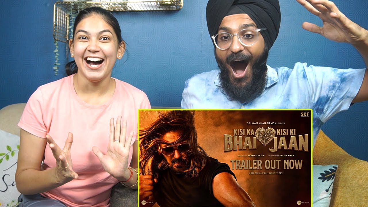 Kisi Ka Bhai Kisi Ki Jaan Trailer REACTION | Salman Khan, Venkatesh D, Pooja Hegde