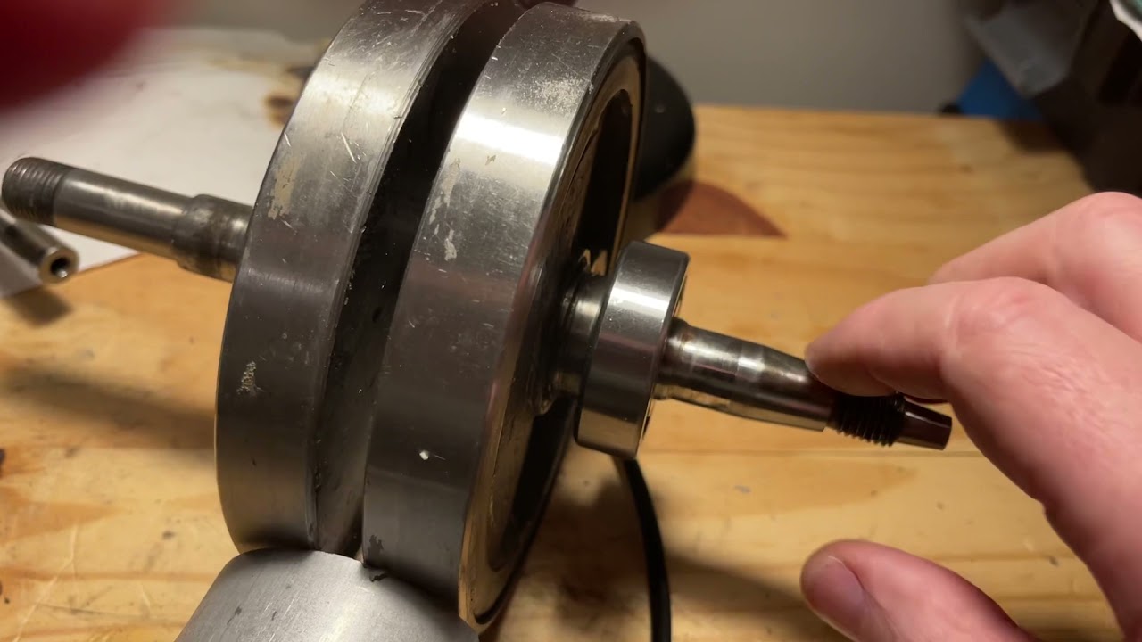BSA Bantam Crank Bearings. Hand lapped versus cheap Chinese
