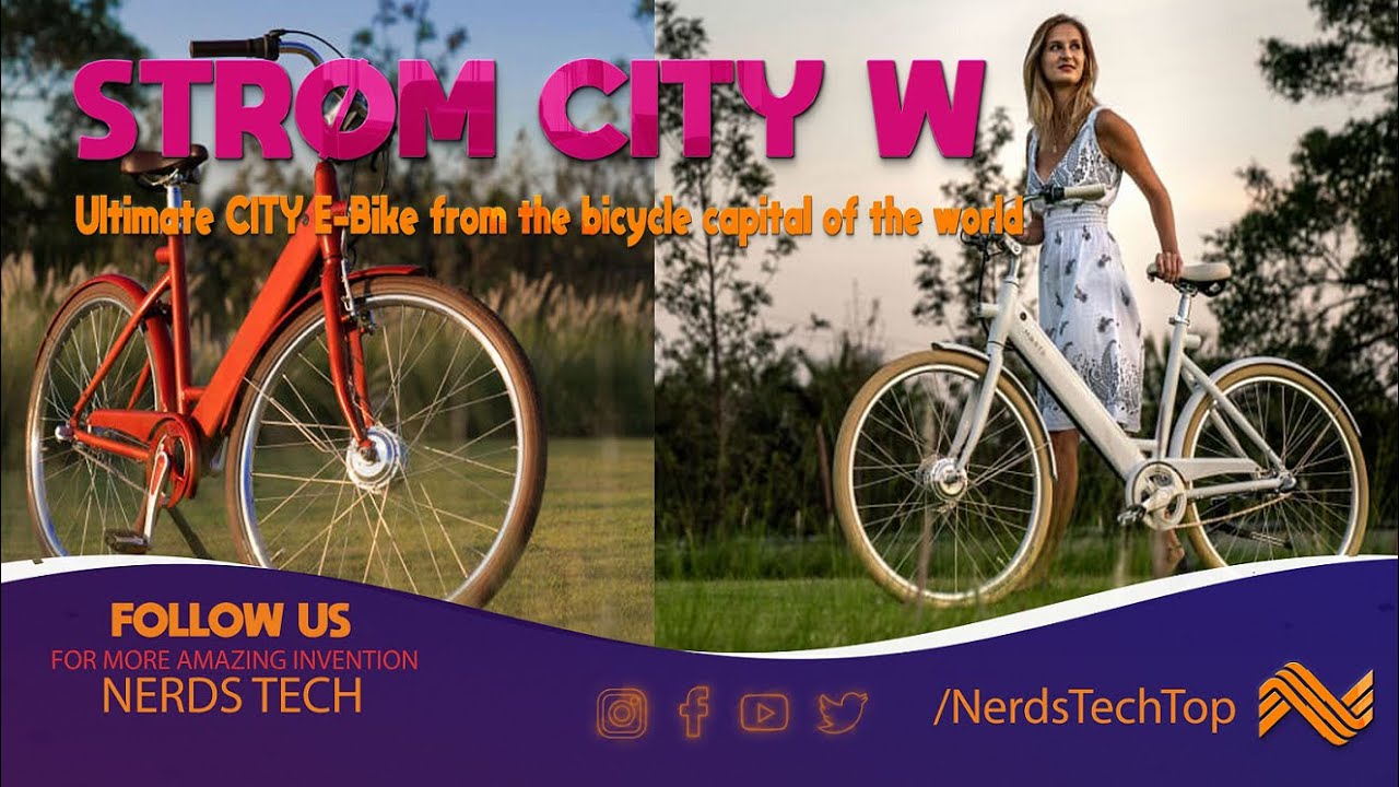 AMAZING ⚡ STR&Oslash;M CITY W | E-Bike Design & Affordability | Electric Bike - All In One