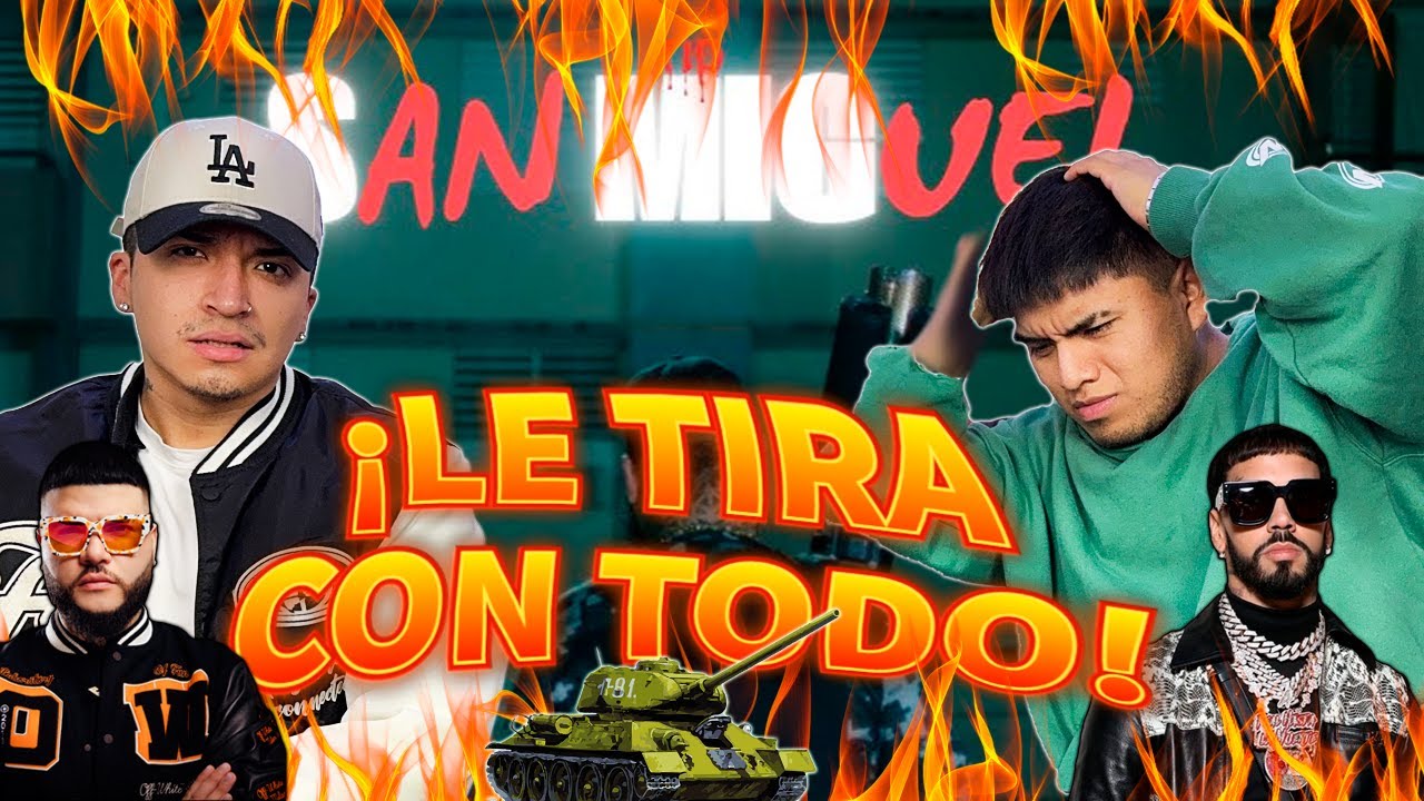 Reacción a  S ̶A̶N̶ MIG ̶U̶E̶L̶ de FARRUKO (LA GUERRA VS ANUEL ESTÁ EN LA MESA 🔥)