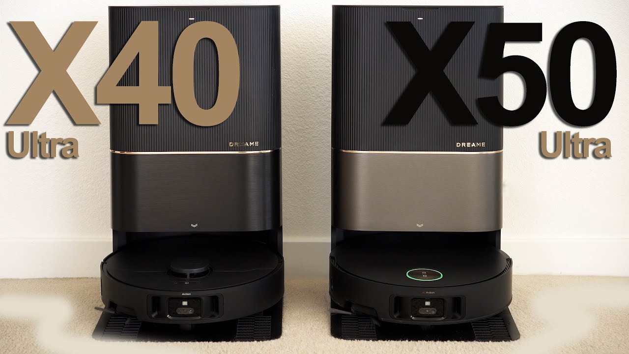 dreame x40 Ultra vs x50 Ultra Comparison! Which Should You Buy?