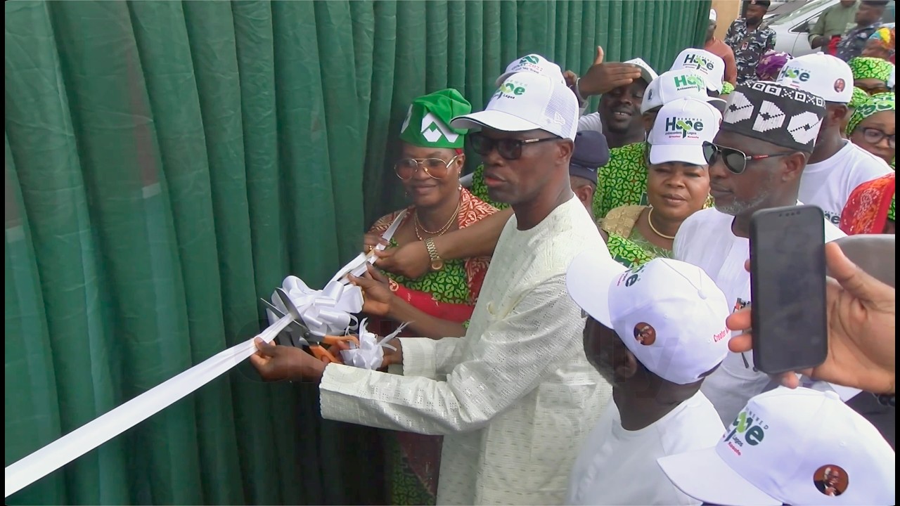 ABOLANLE BADA DONATES BUILDING TO STRENGTHEN GRASSROOTS MOBILIZATION IN KOSOFE LGA