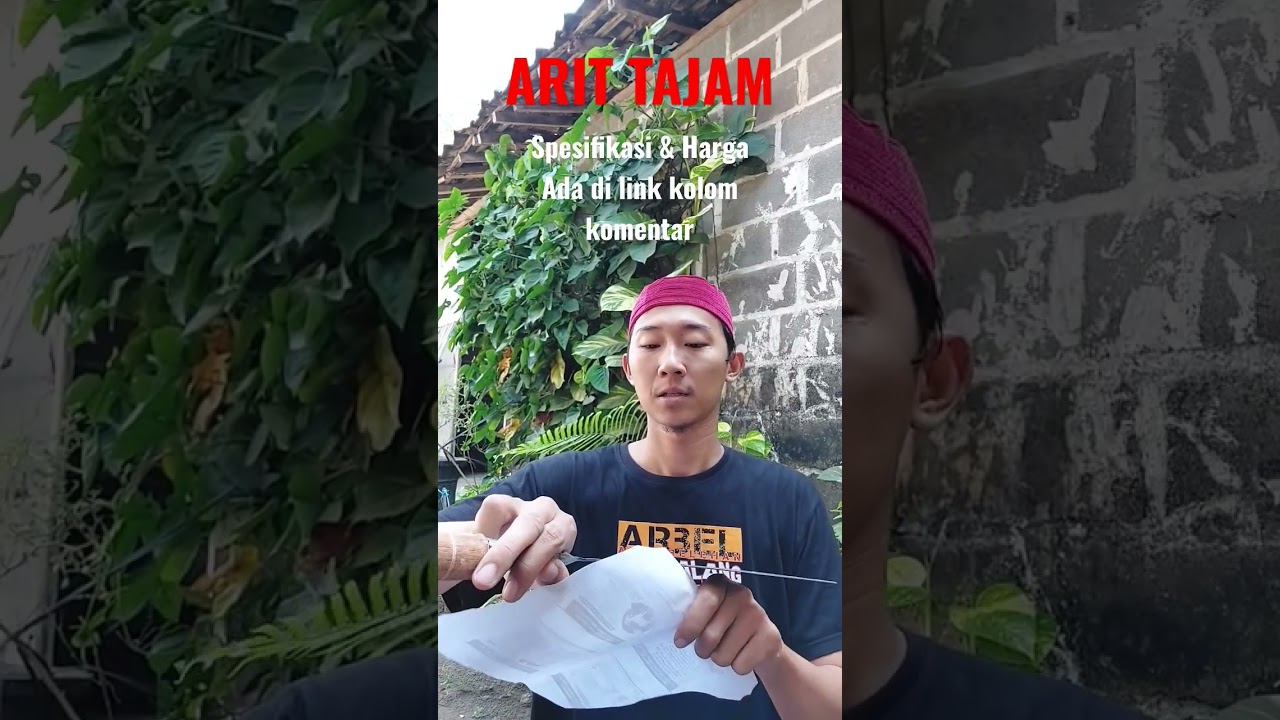 Arit Tajam Sadis, buat Ngarit, rambanan, tebas dll