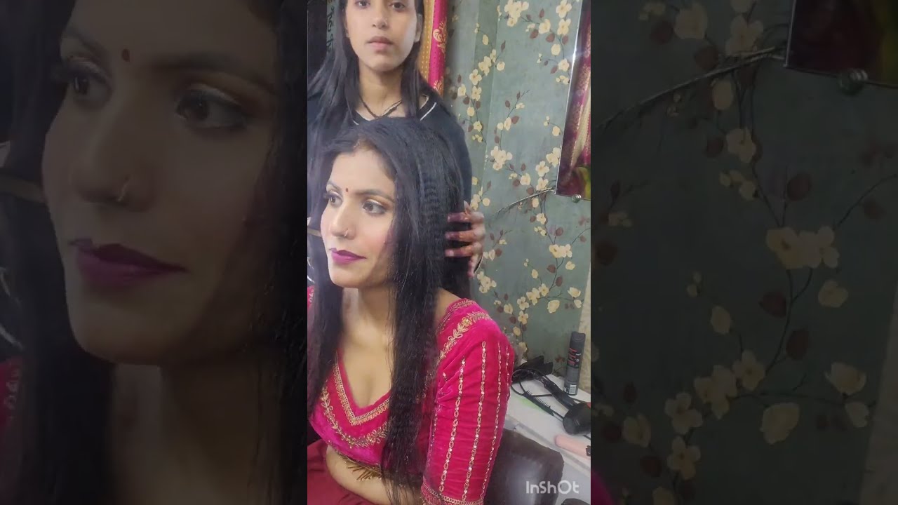 Choti hairstyle tutorial front and back#youtube #hairstyle 