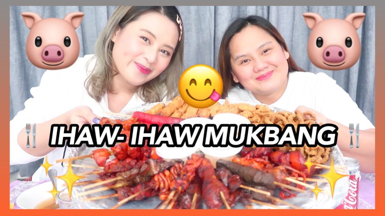 IHAW-IHAW MUKBANG with Mommy Myra 😋🐷🍴 | Eunice Santiago
