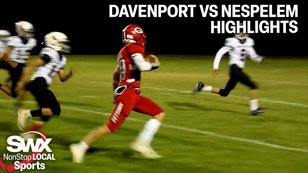 Davenport vs Nespelem High School Football Highlights | SWX Overtime