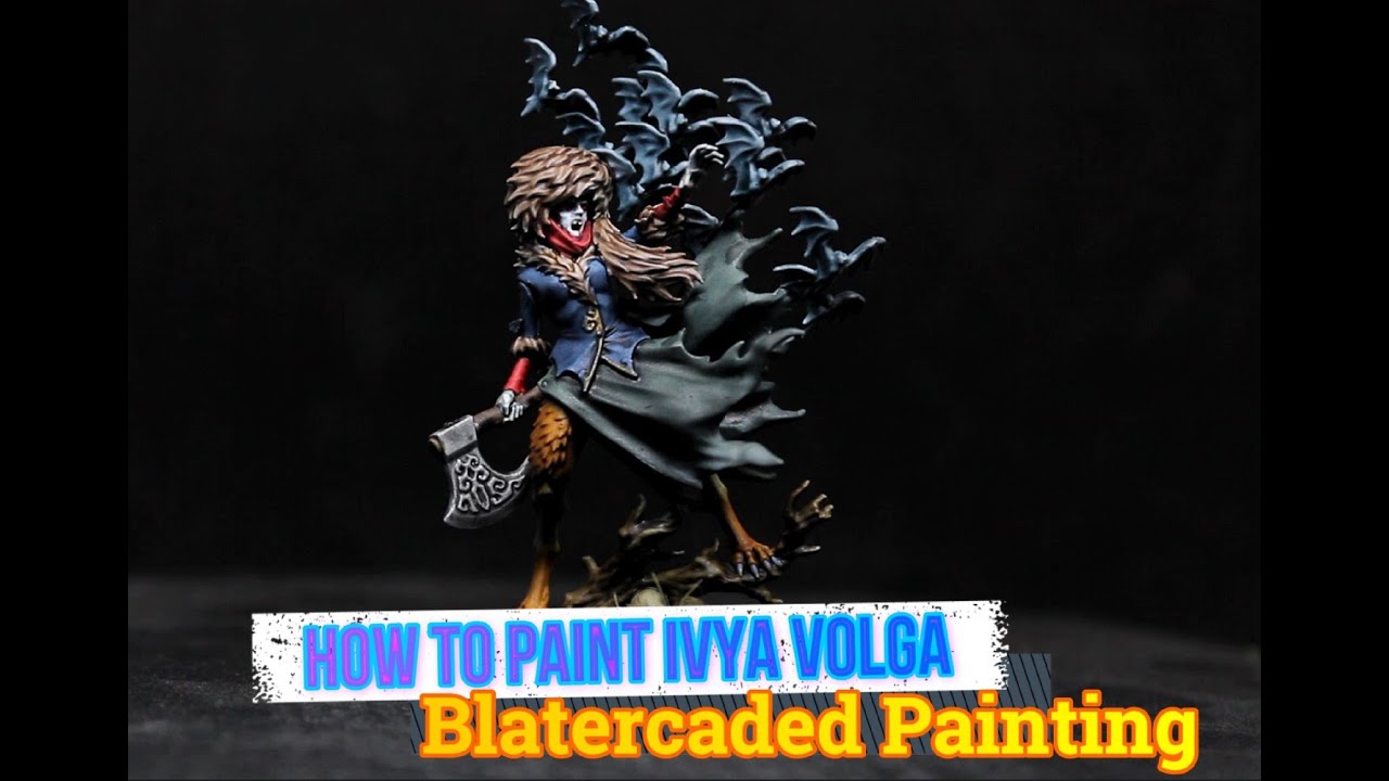 How To Speed Paint: Games Workshops Ivya Volga The Outcast, To Use In The Silver Bayonet.