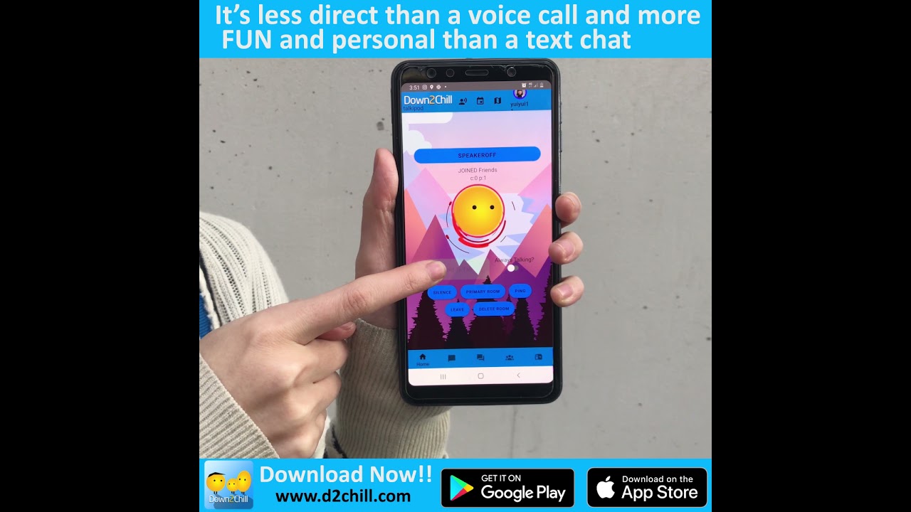 Yui Down 2 Chill Walkie Talkie Example