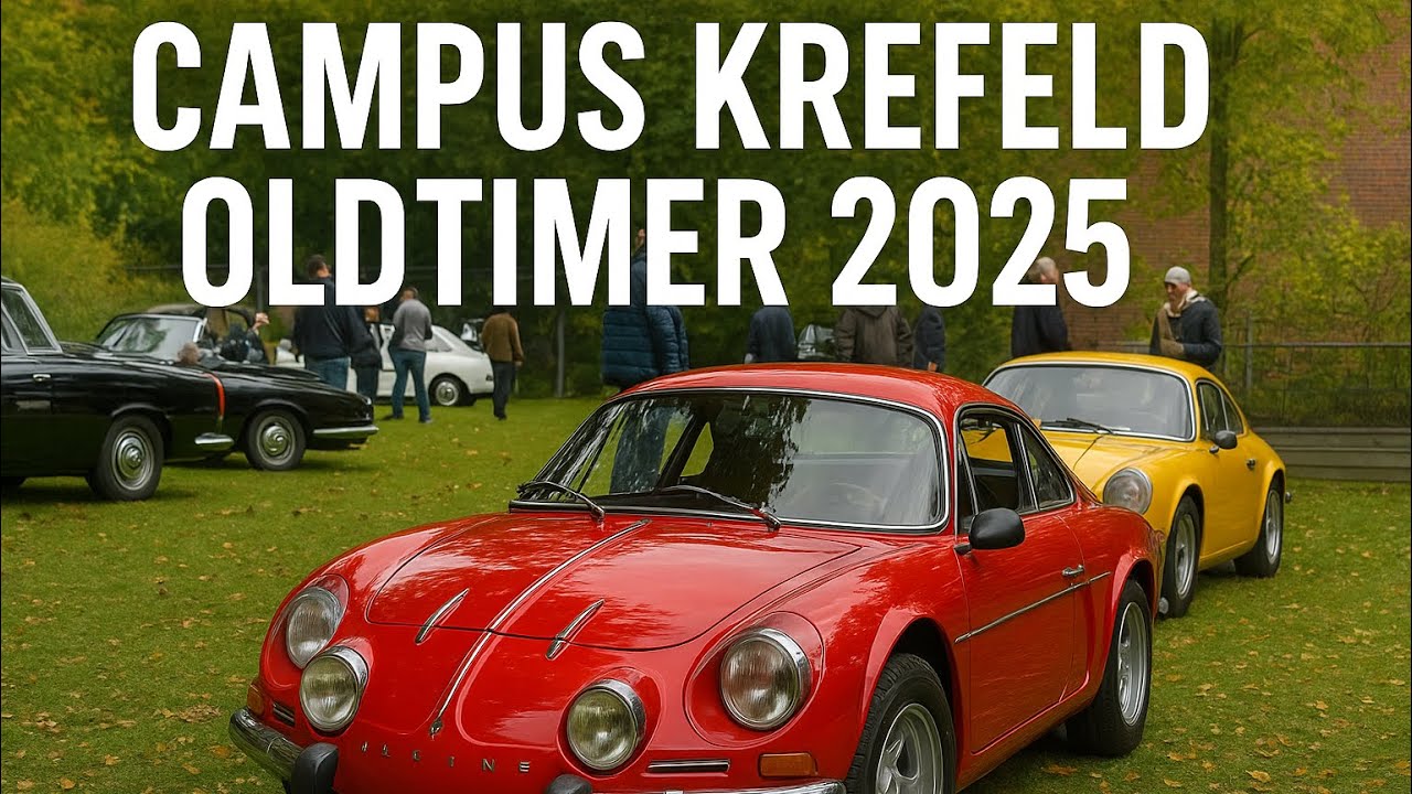 Campus Culture Krefeld Motorjedöns Fichtenhain 11.10.25 Oldtimer Vw Porsche Fiat Renault