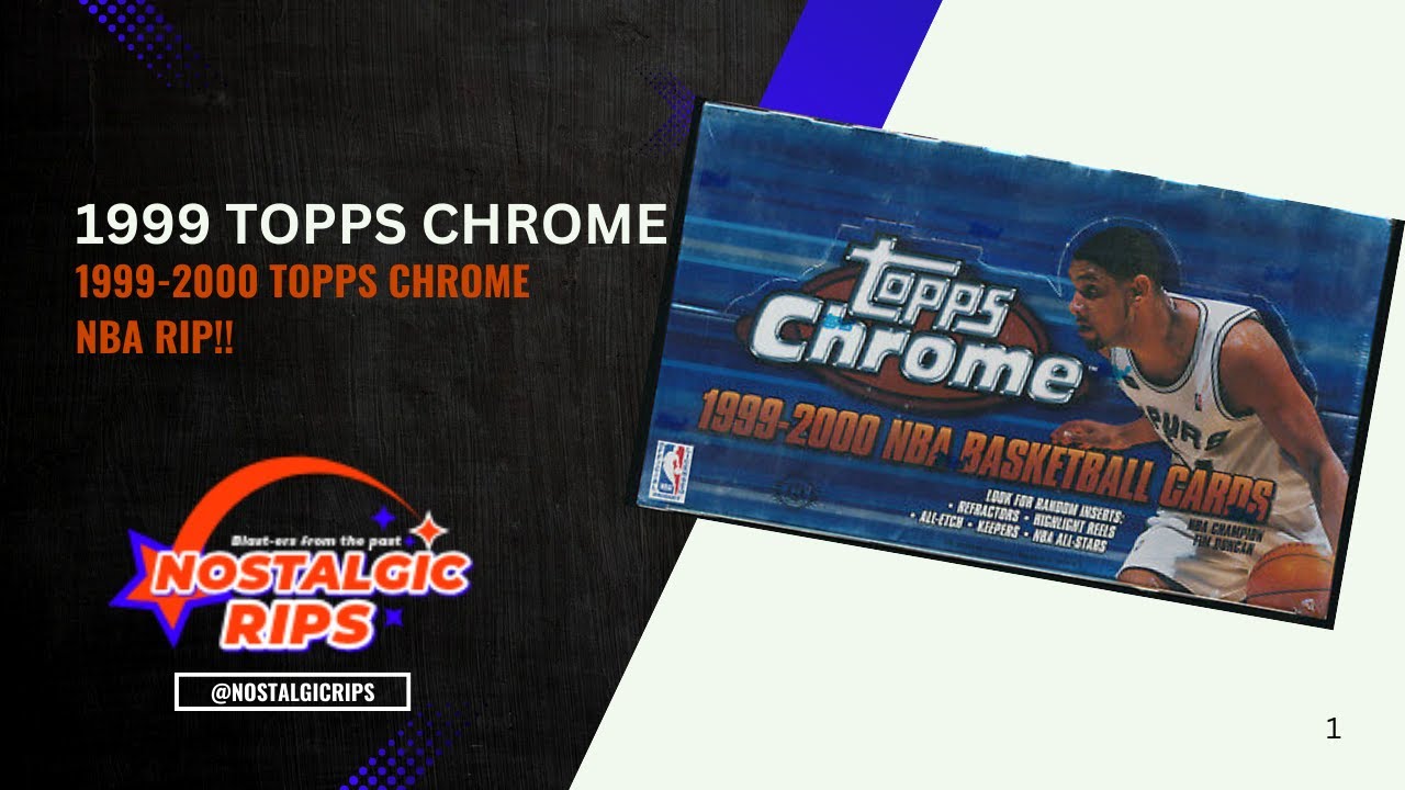 1999-2000 Topps Chrome Basketball