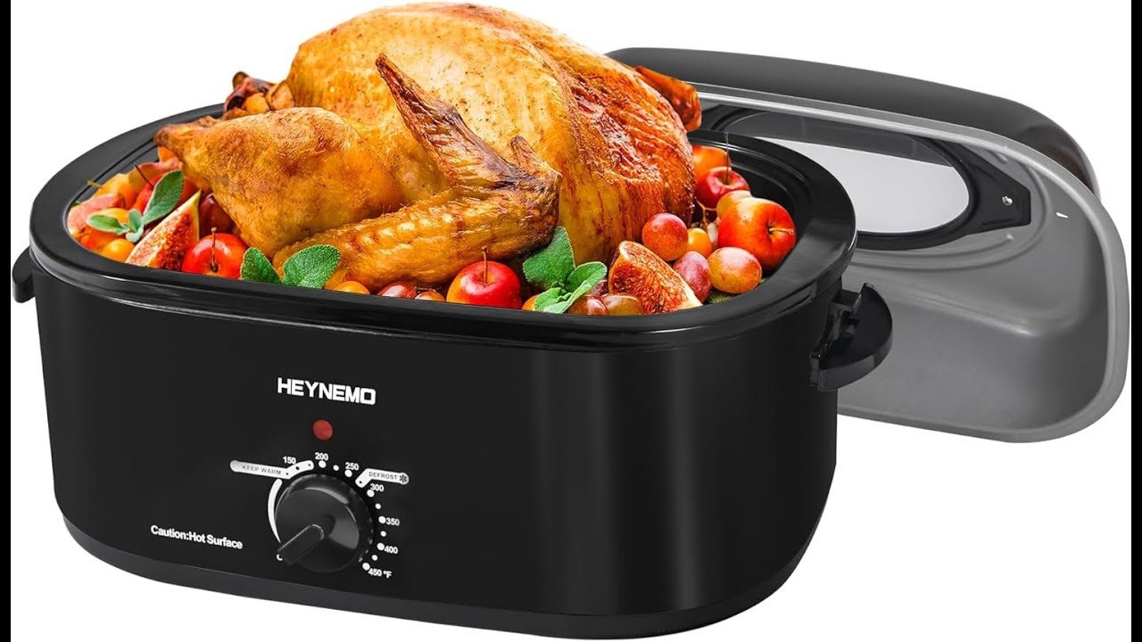 HEYNEMO Electric Roaster Oven Review - Pros & Cons - HEYNEMO Electric Roaster