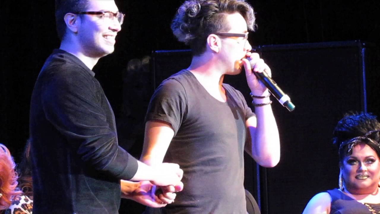 Phi Phi O'Hara's Engagement to Mikhael at NYC RUPAUL BATTLE OF SEASONS TOUR 2016