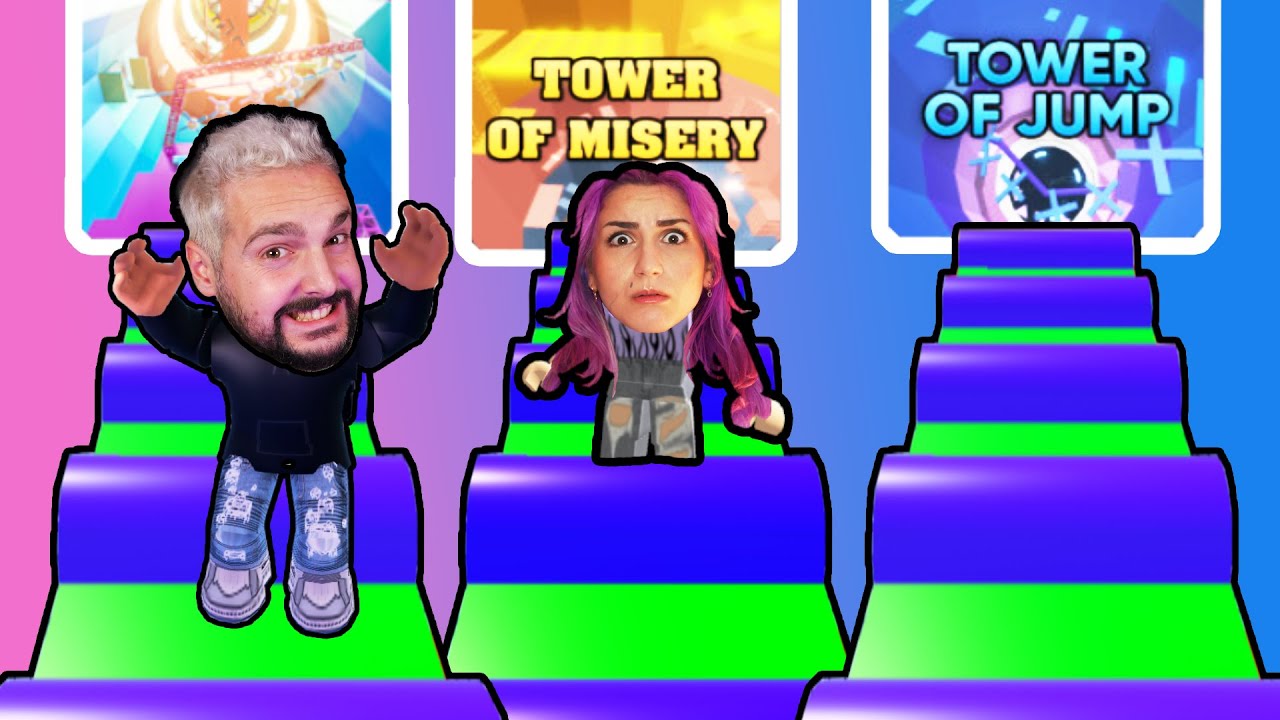 Wenn Tower Of Hell zu schwer ist, spielt diese 3 Spiele...[Roblox Deutsch]