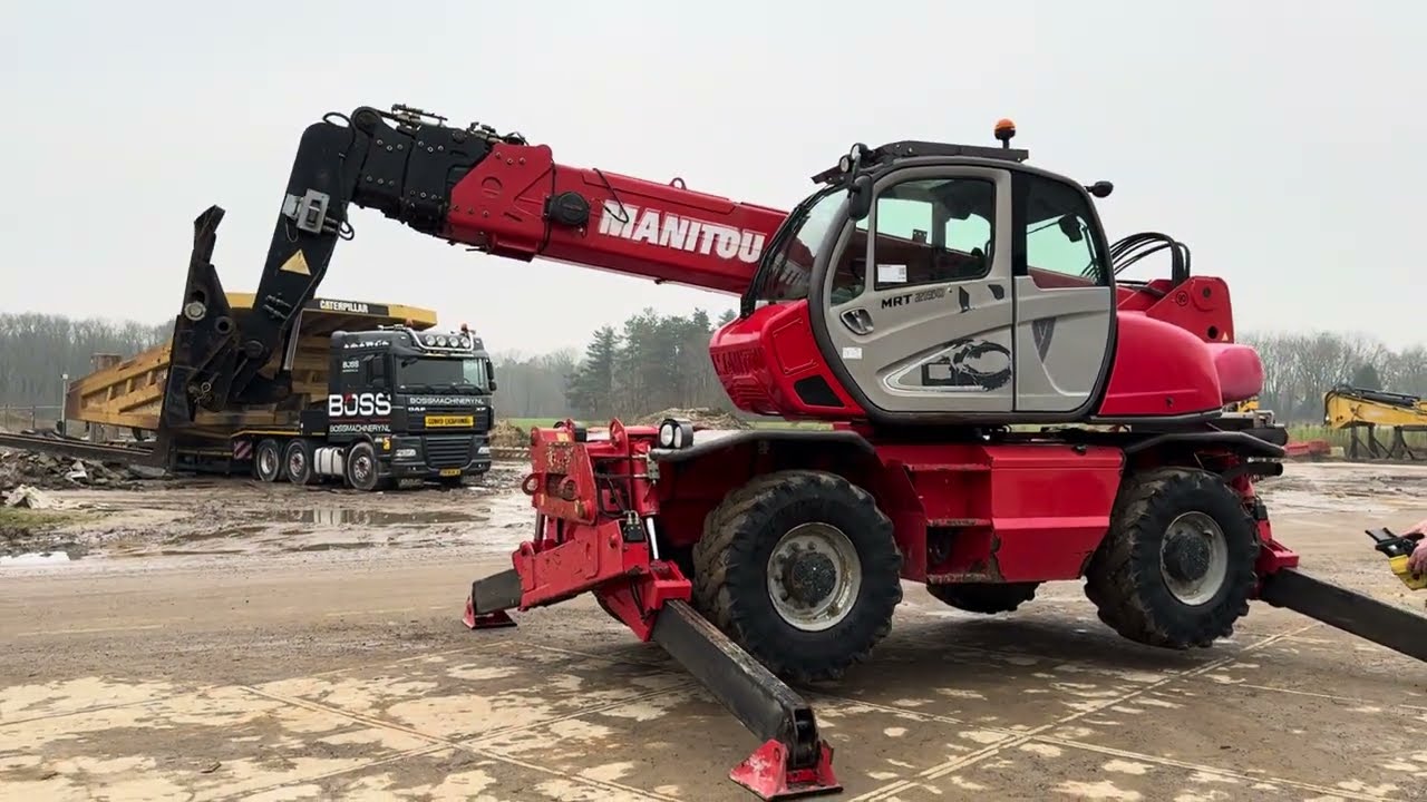 Manitou MRT2150+ AWD Rotating Telehandler - Remote Control