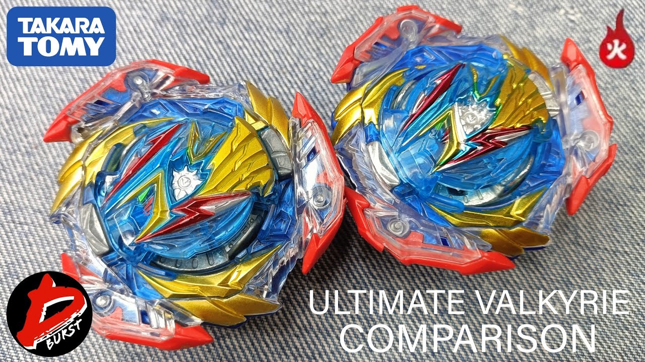 Ultimate Valkyrie Comparison | Takara Tomy vs Flame Brand | Beyblade Burst DB Comparison