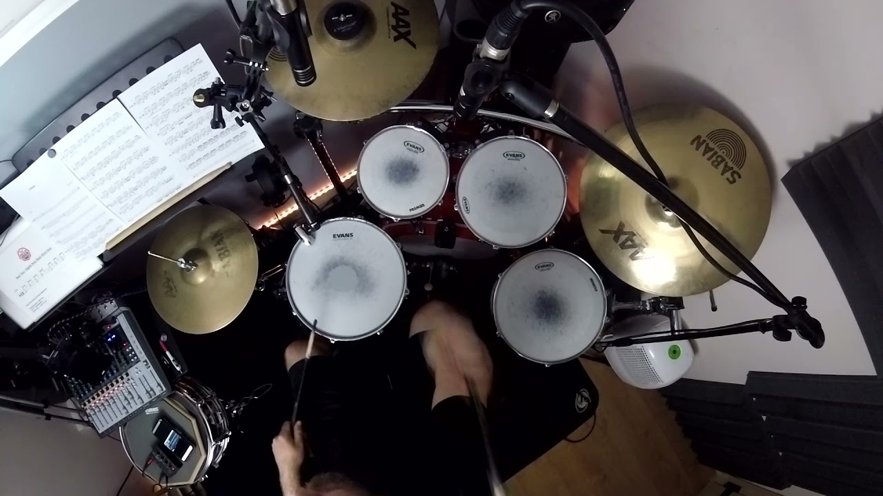 Tenacious D - Tribute - Drum Playthrough