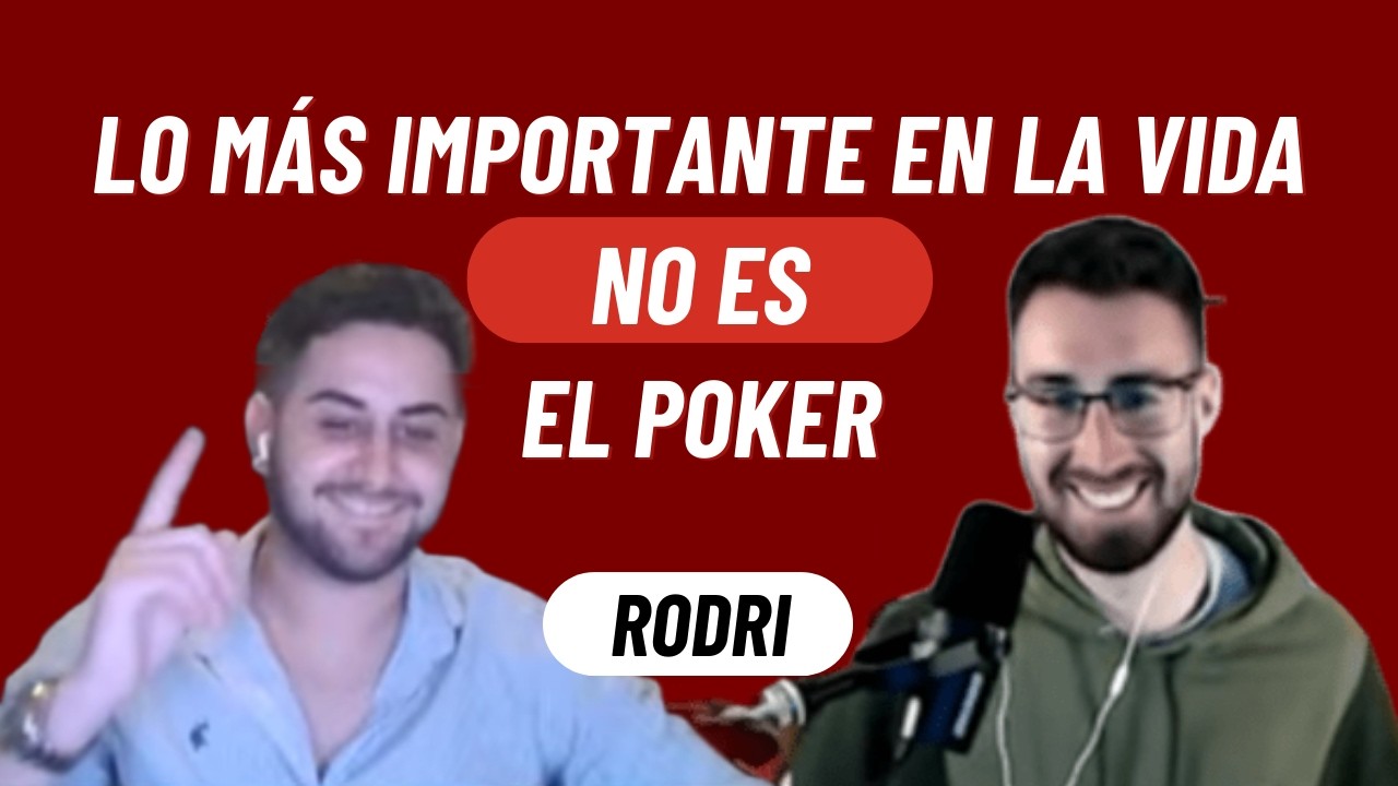 Lo mas importante en la vida no es el poker - Charla Spins IV - Rodri