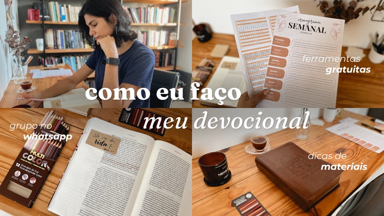 VLOG | Como fazer devocional na prática + Ferramentas Gratuitas