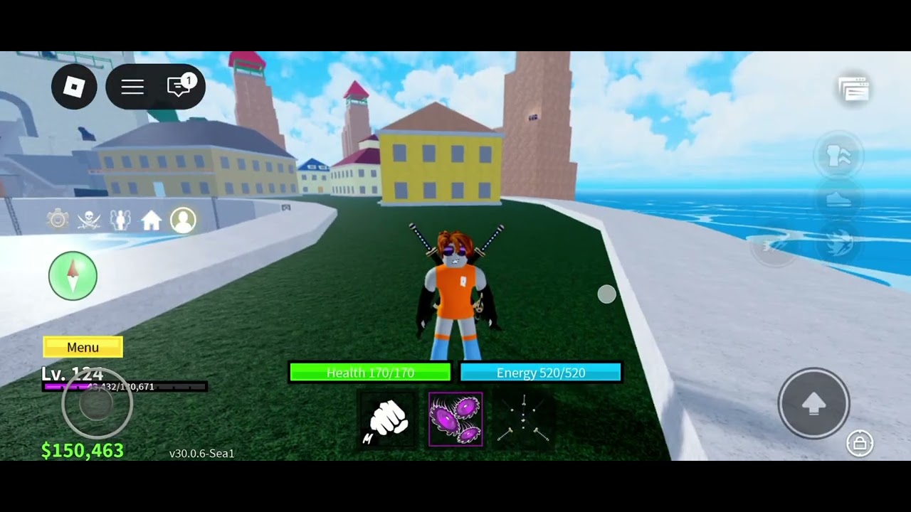 Level 115 to 140 level grinding in new island 🏝️ 