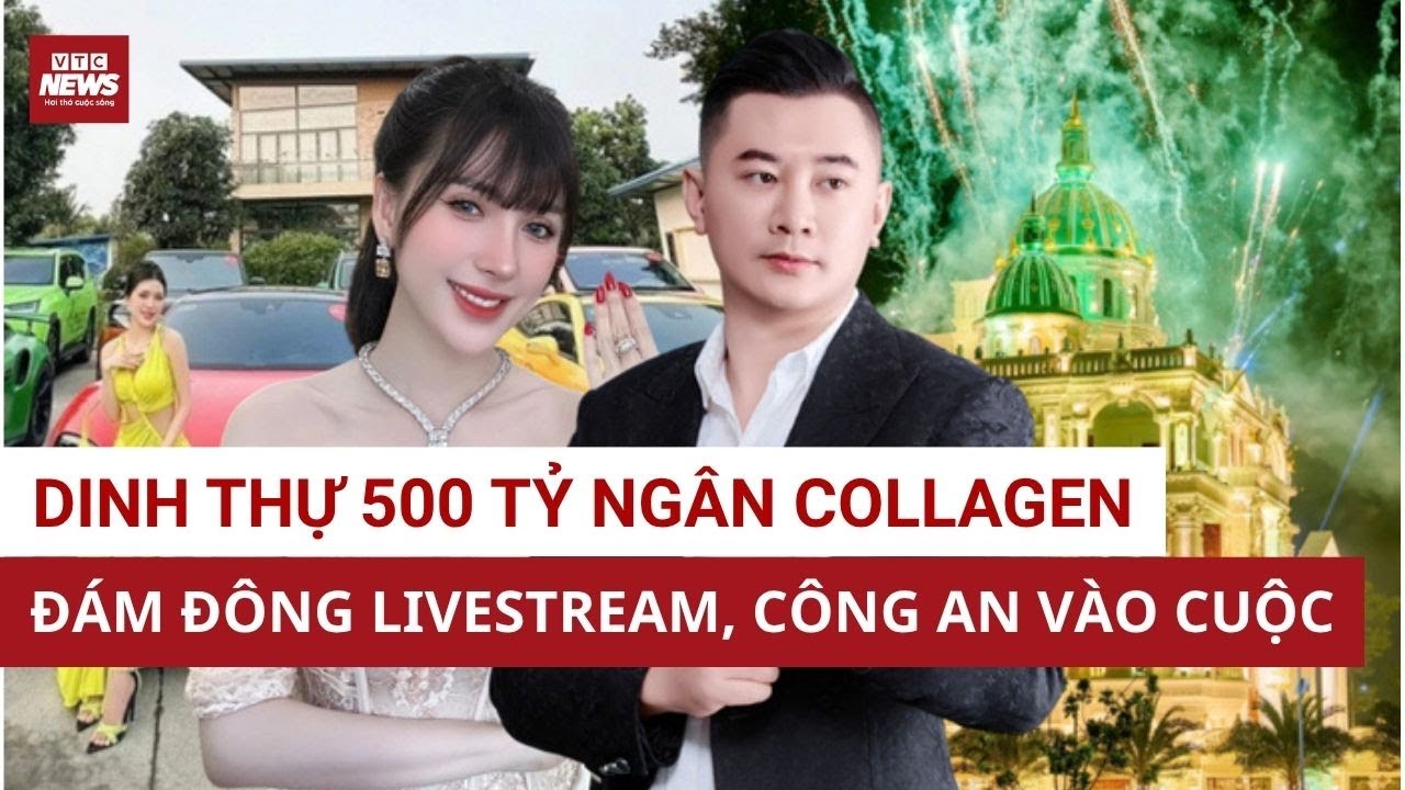Chồng Ngân collagen gửi đơn tới công an: Bí mật đằng sau đám đông livestream trước nhà tỷ phú