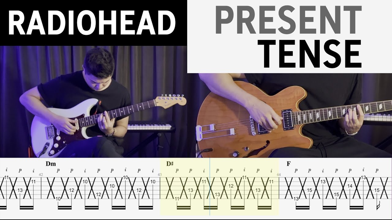 Radiohead - Present Tense: Jonny, Thom & a CR78 | FULL Guitar Tab + Jonny Greenwood Delay Breakdown