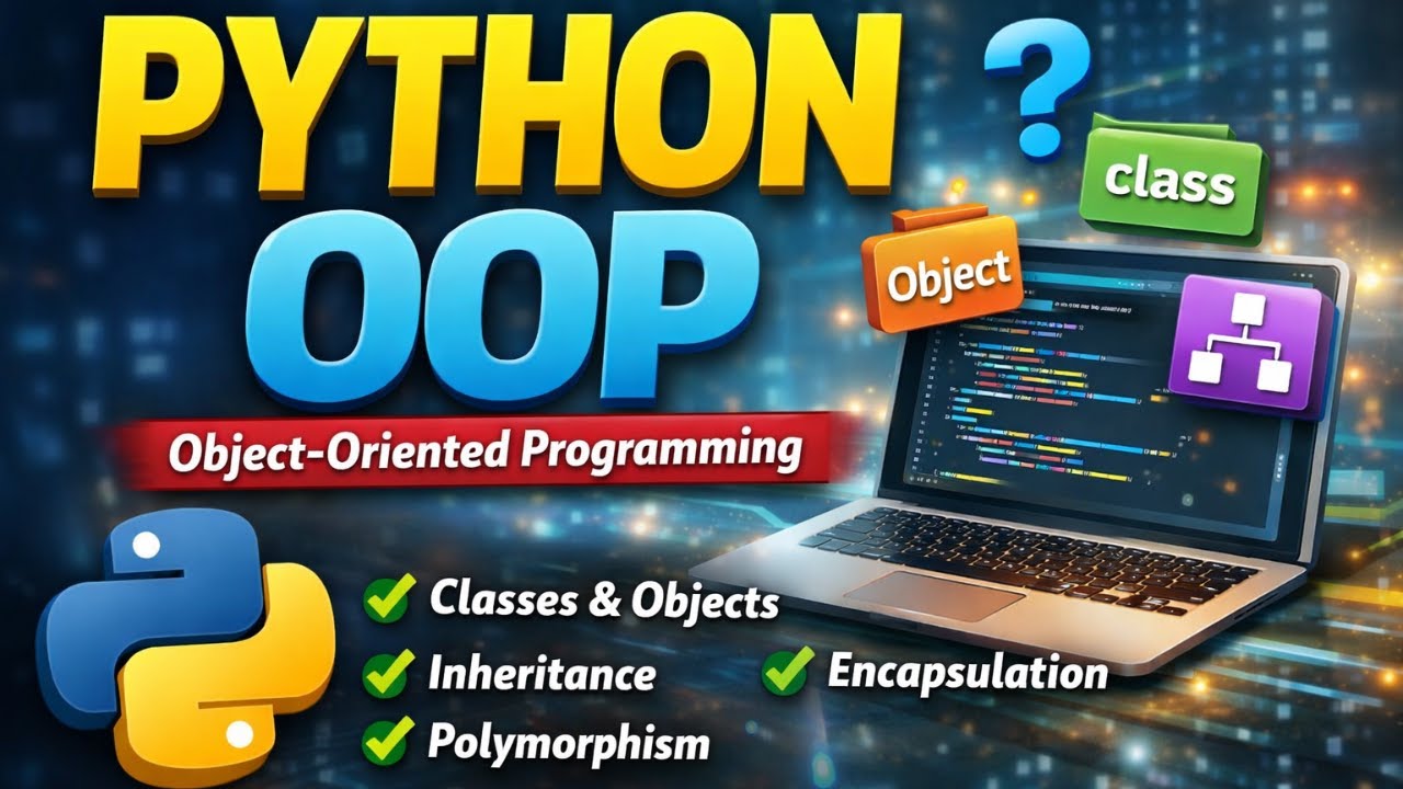Python OOP Concepts Explained Step by Step