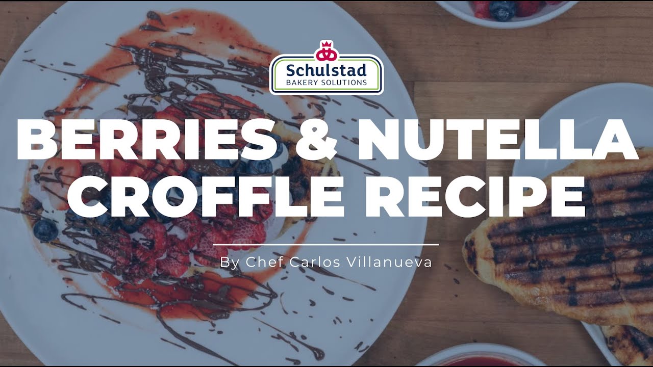Berries & Nutella Croffle Recipe | Schulstad USA
