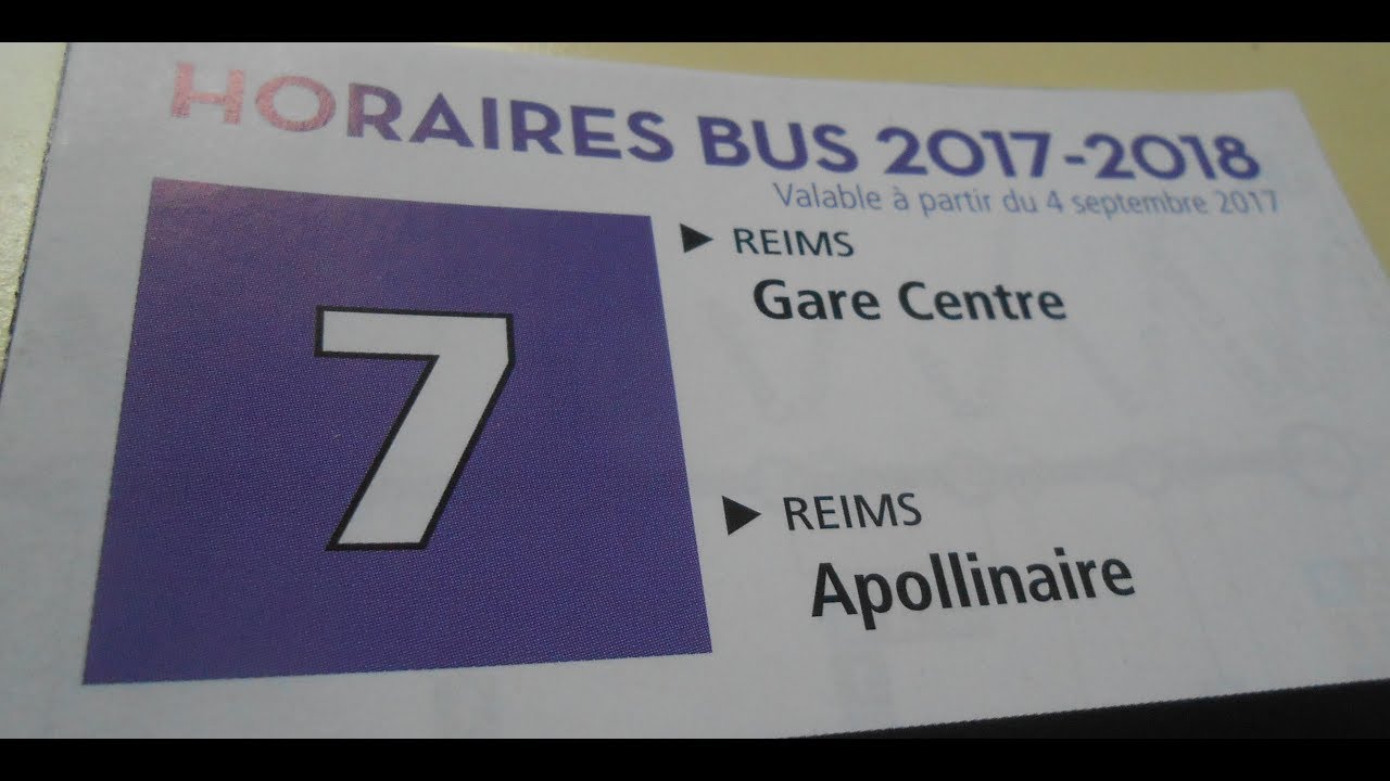 Citura La ligne 7 (Apollinaire vers Gare Centre)
