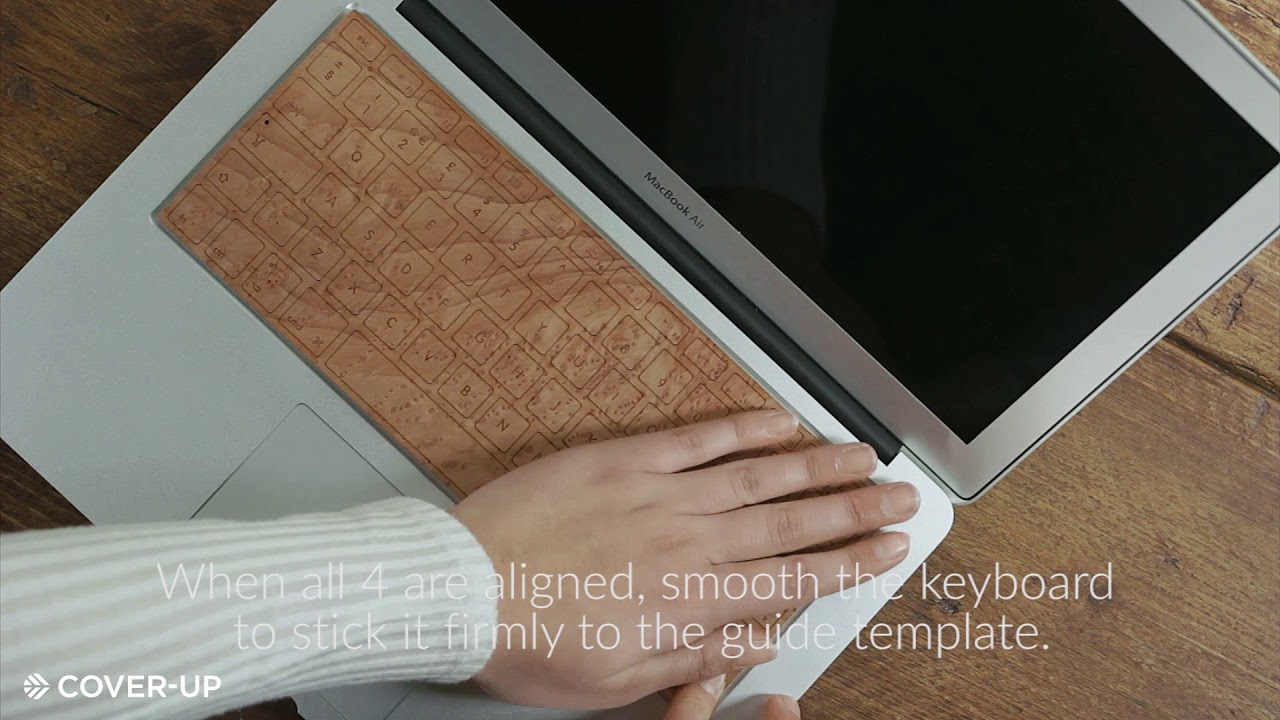 How to apply your Keyboard Skin