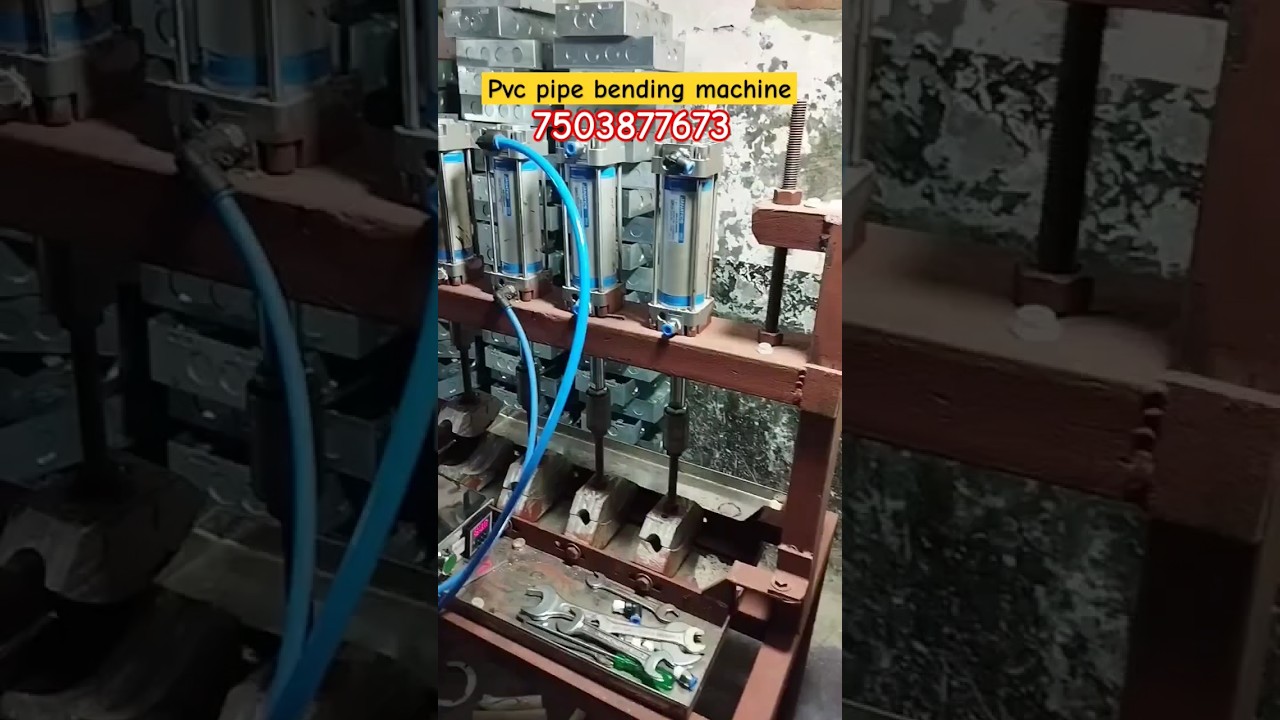 Pvc pipe bending machine price | air cylinder | pipe bending machine #cylinder #short