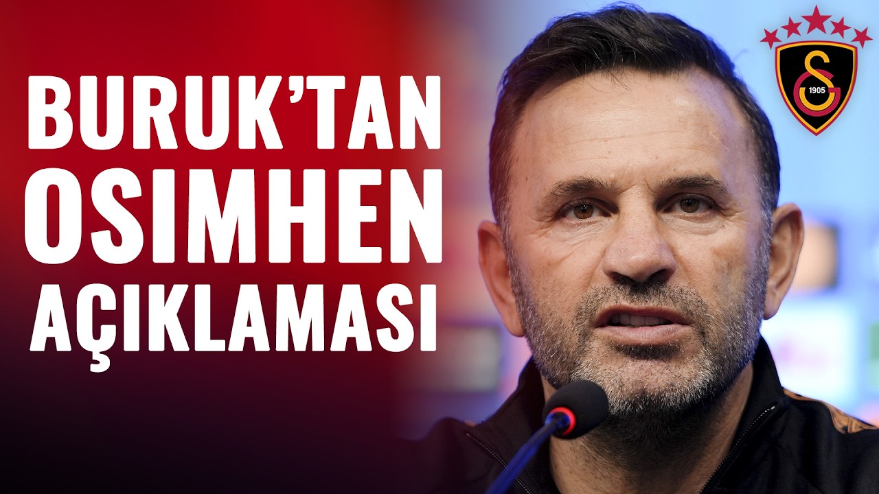 Okan Buruk'tan Juventus Maçı Öncesi Osimhen'in Sakatlığı Hakkında Açıklama!