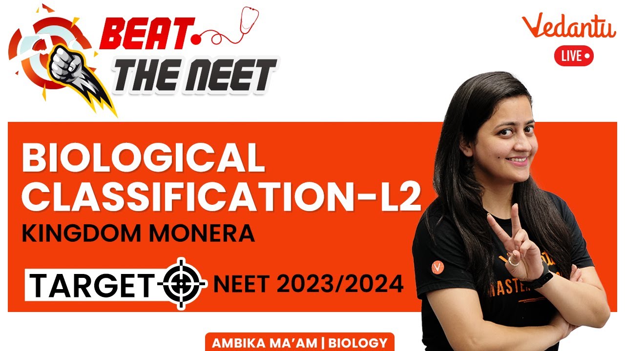 Biological Classification #2 | Target NEET 2023 | NEET Biology | Ambika Ma'am