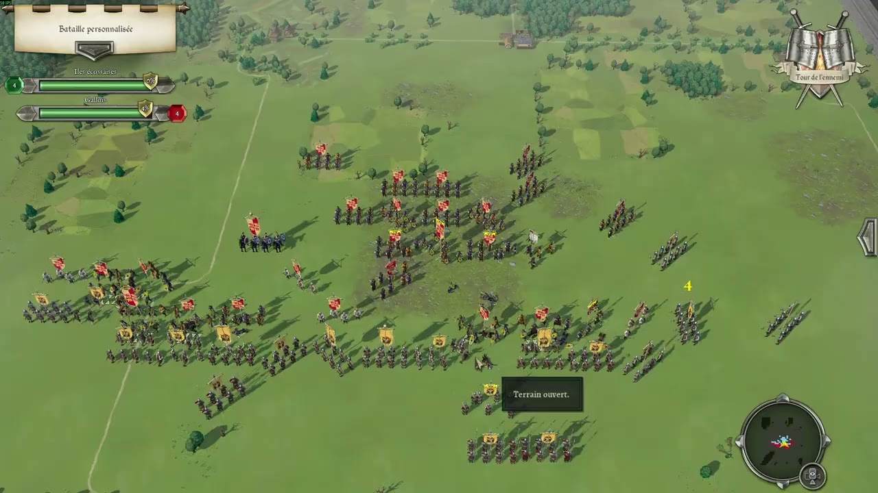 FoG II : MEDIEVAL : ECOSSAIS CONTRE GALLOIS !