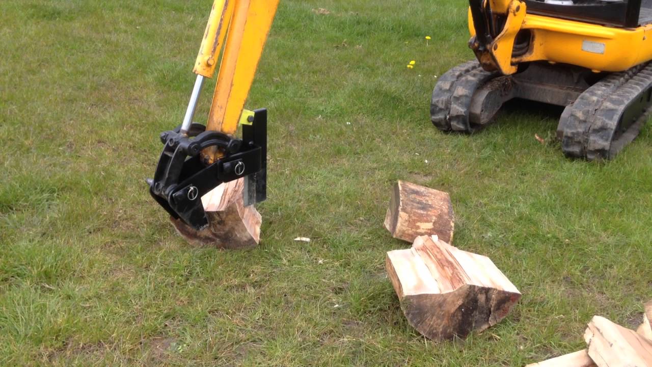 mini digger log splitter / jcb 801 / kubota / bobcat / *** 07955620997*** JLW FABRICATIONS - EBAY UK