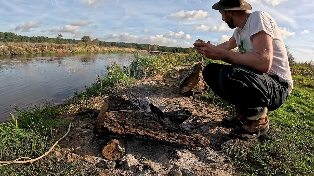 Biwak nad rzeką Pilicą