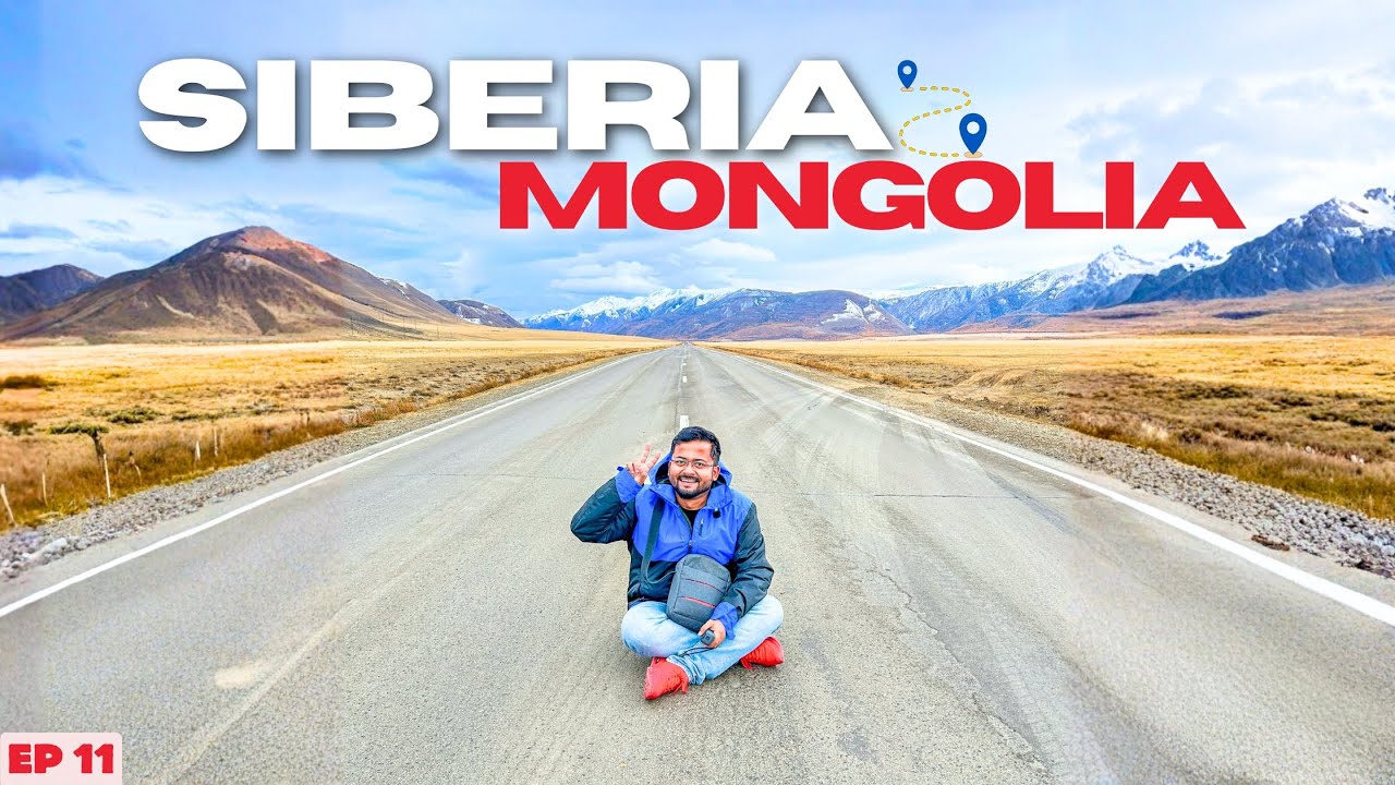 বিশ্বের সবচেয়ে সুন্দর রাস্তা 😍 Siberia Tour 🇷🇺 India to Russia Travel | Altai Mountains
