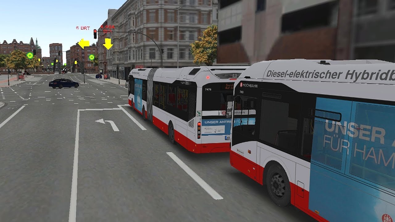 OMSI 2 - HafenCity Hamburg Modern First Look! 4K