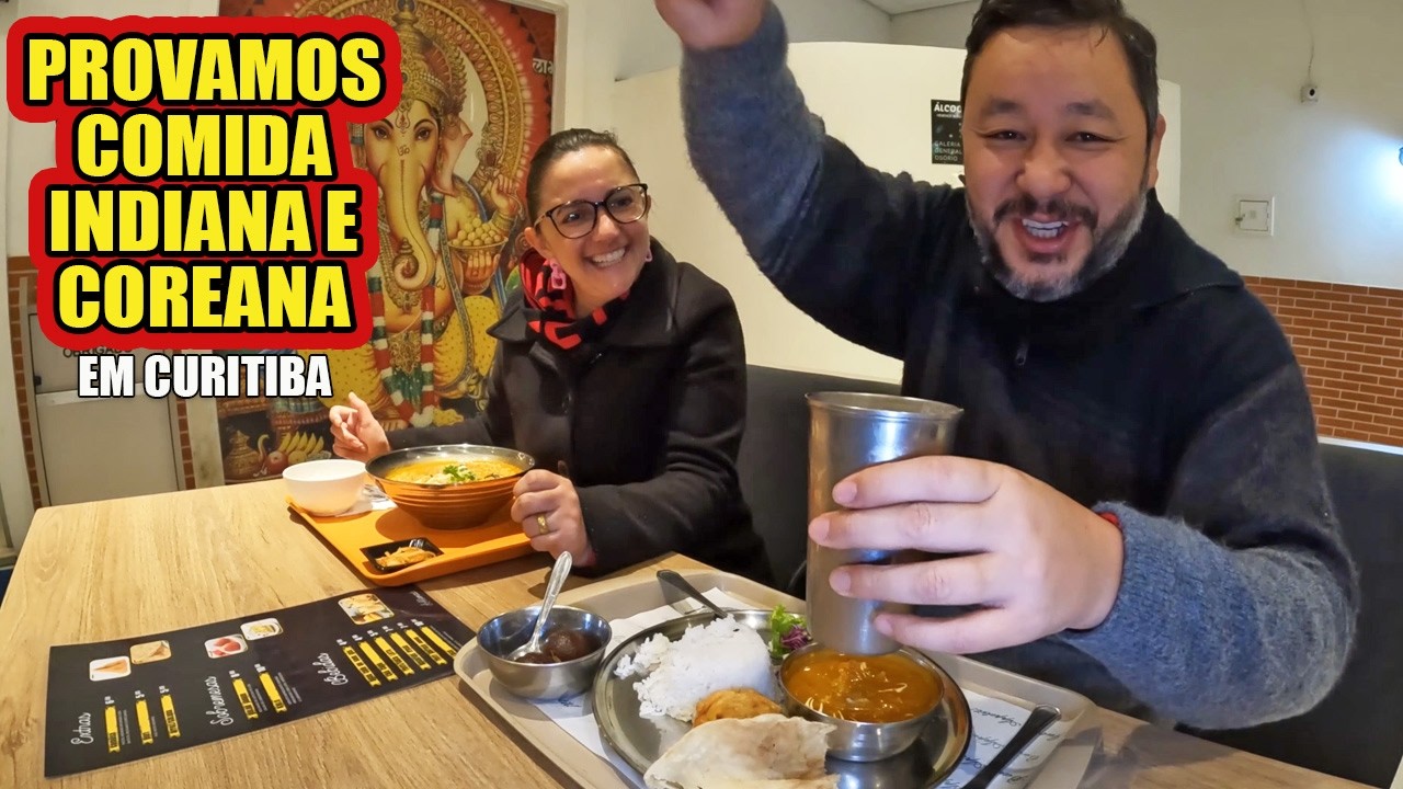 COMIDA INDIANA, COREANA E MUITO MAIS - GALERIA OSÓRIO - CANTINHO GASTRONÔMICO TOP EM CURITIBA 