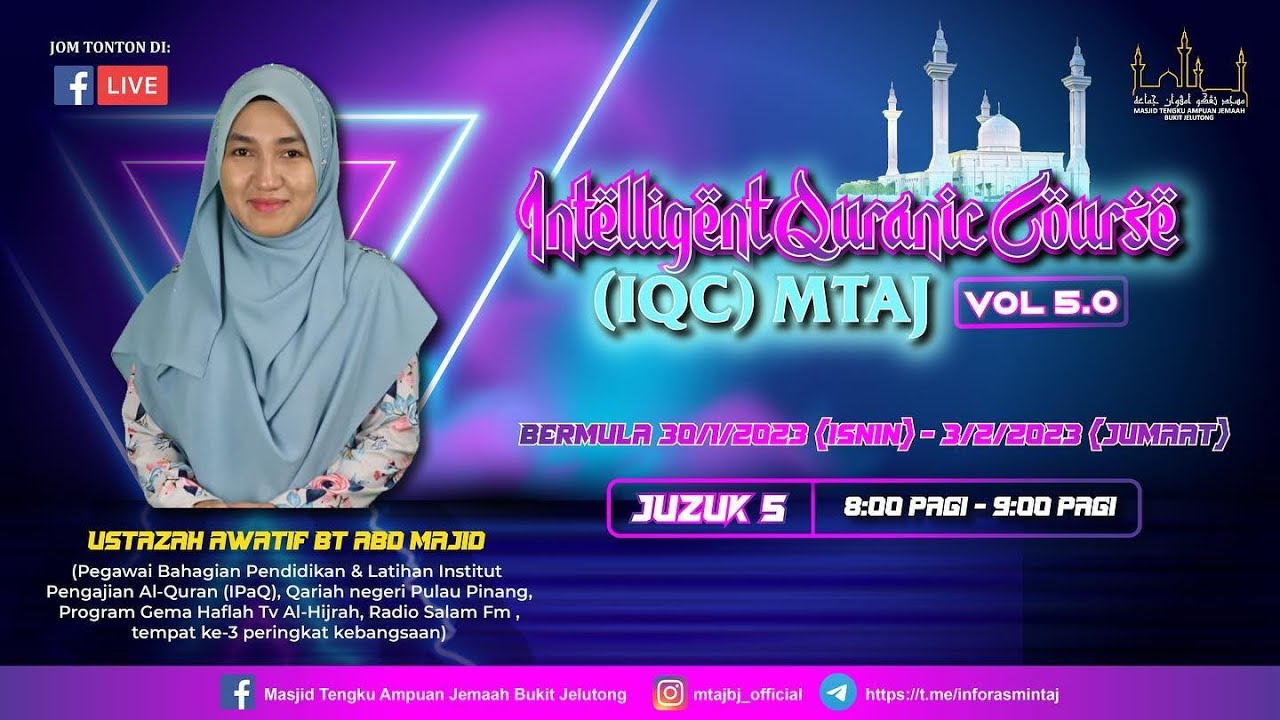 IQC MTAJ 5.0 : Episod = 21 Juzuk 5 : M/S 82-85