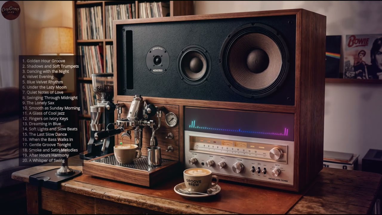 💤 Deep Relaxing Jazz Music – Peaceful Instrumental for Sleep, Stress Relief & Healing