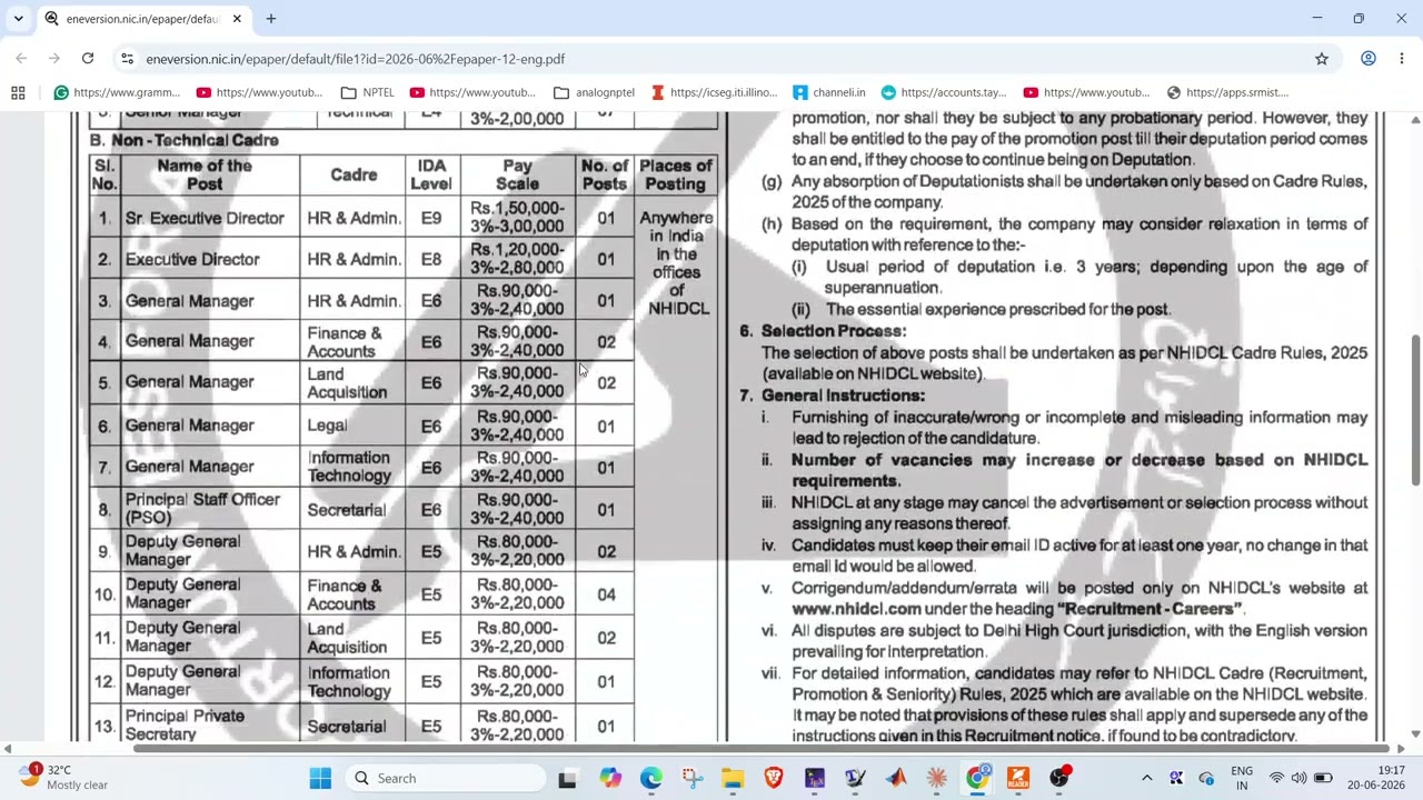 Employment News PDF: 20 - 26 June 2026 (3rd Week)  #employmentnews #govtjobs #ssccgl
