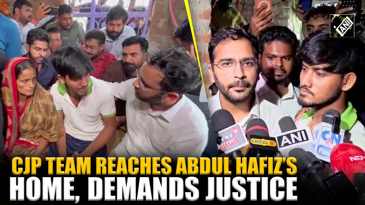 CJP delegation visits Abdul Hafiz&rsquo;s Family, pledges support & calls for fair probe into the incident