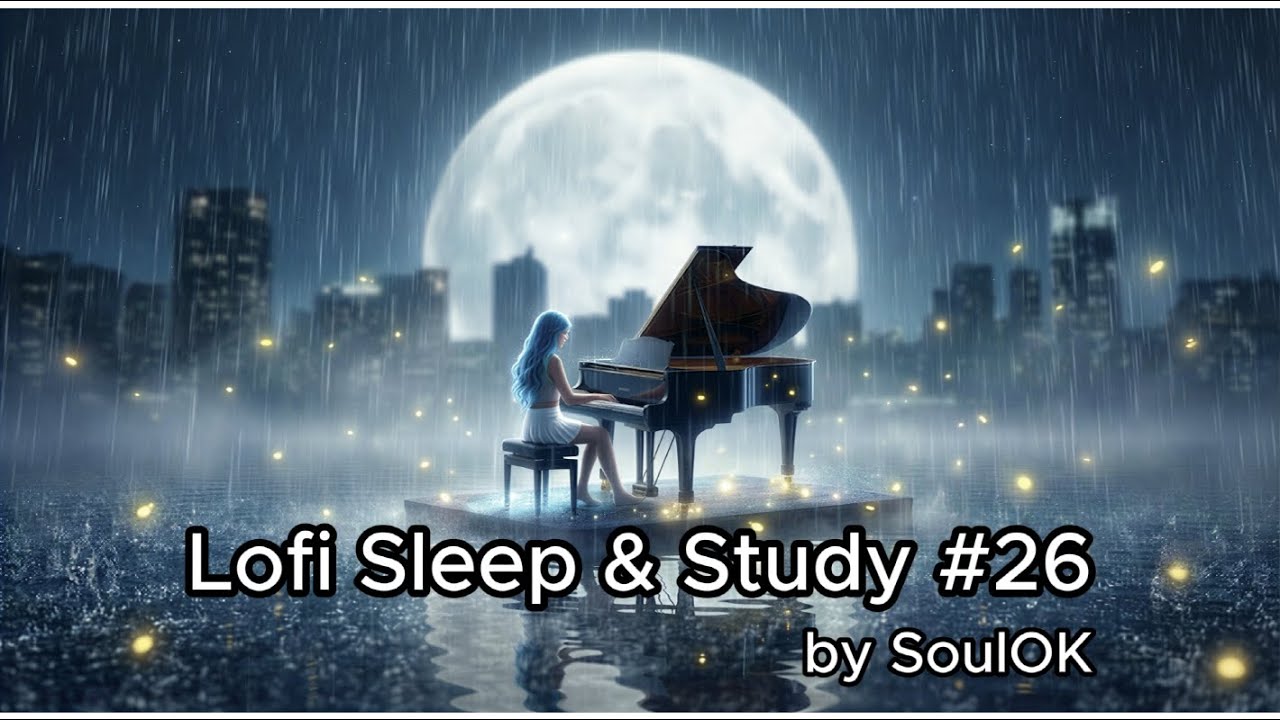 #26 Rain & Emotional Piano | Relaxing Music for Study, Sleep, and Focus(빗소리와 감성 피아노)-no copyright